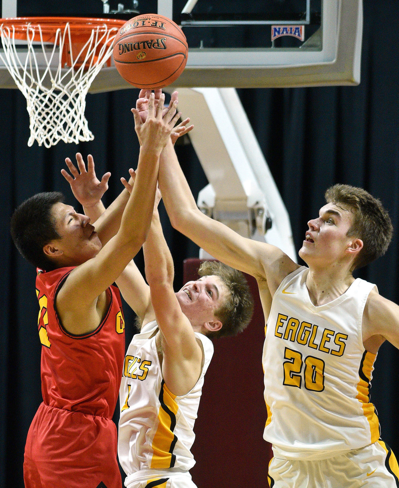 Lawton-Bronson vs Omaha Nation basketball